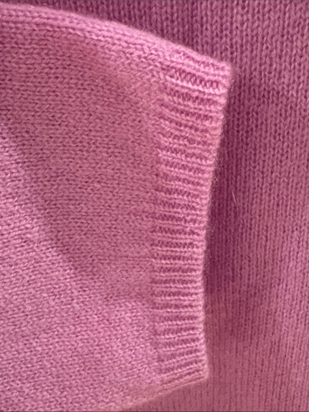 Charter Club Pink V-Neck Cashmere Sweater - Picture 6 of 7